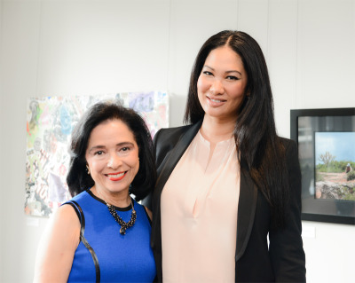 Dr. Joyce F. Brown with Kimora Lee Simmons (photo by Billy Farrell Agency)