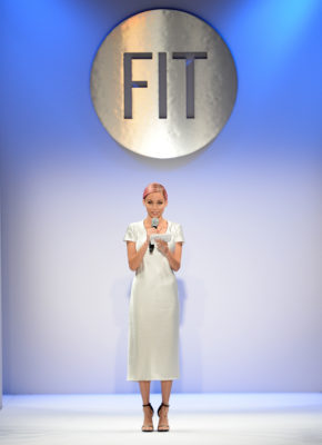 Nicole Richie Hosts The Fashion Institute Of Technology's Future Of Fashion Runway Show, Presented by Calvin Klein
