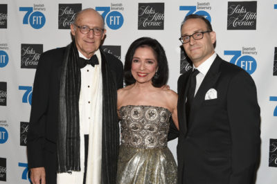 Edwin A. Goodman, Dr. Joyce F. Brown and Marc Metrick attend the FIT Foundation Gala.   (Photo by Andrew H. Walker/Getty Images for FIT)