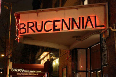 Brucennial 2012, 159 Bleecker St., New York City, courtesy of BHQF. 