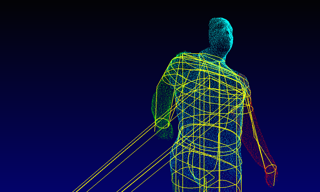 Manufacturers often create garments in multiple countries, and they tend to rely on fit models from those countries, leading to discrepancies in sizing. With the 3D body scanner, a digital model can be sent electronically worldwide, creating more consistent sizing across the brand.