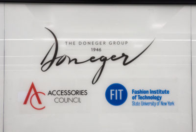 The Doneger Design Lab ribbon cutting