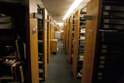 Photo of former Special Collections space at FIT