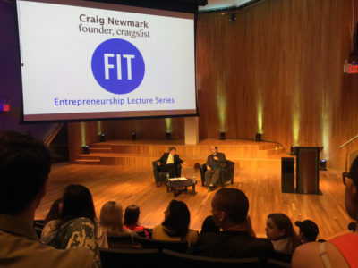 The founder of Craigslist, Craig Newmark, tells FIT he lucked into the creation of the classified ads site