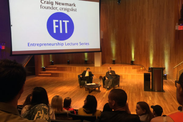 The founder of Craigslist, Craig Newmark, tells FIT he lucked into the creation of the classified ads site