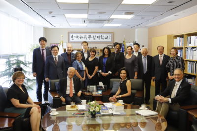 SUNY Korea, FIT, and SUNY presidents and adminstrators