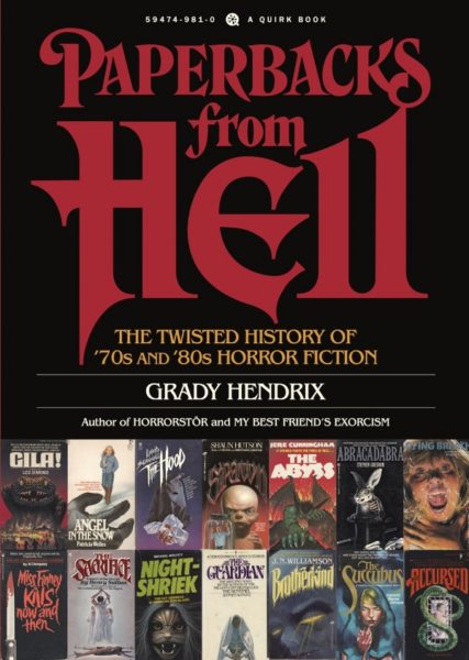 cover of the book Paperbacks from Hell