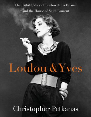 Cover of Loulou & Yves with photo of LouLou smoking cigarette