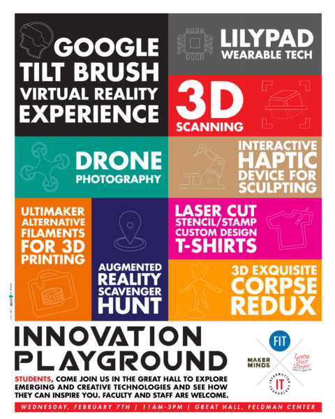 poster for Innovation Playground event
