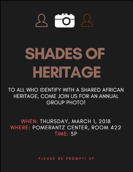 poster for Shades of Heritage
