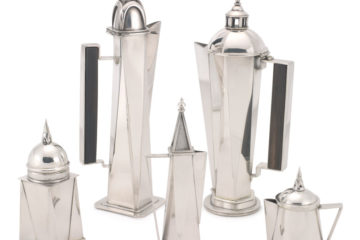 Wendy Yothers' Gotham silver tea service