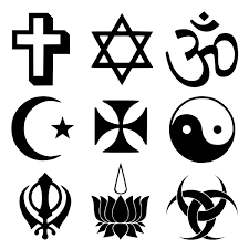 images of many faith symbols