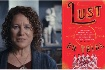 Amy Werbel with Lust on Trial book