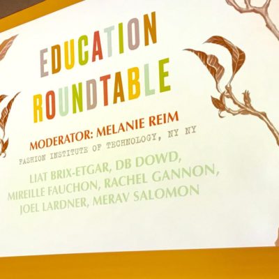sign for Education Roundtable hosted by Melanie Reim