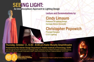 flyer for Seeing Light lecture