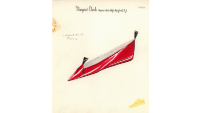 illustration of a red shoe