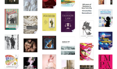 screenshot of portion of FIT Authors publications page with book covers