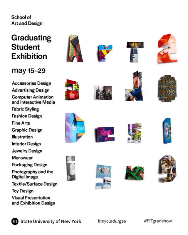 Poster for 2019 Graduating Student Exhibition