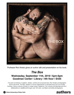 Flyer for Ron Amato author talk