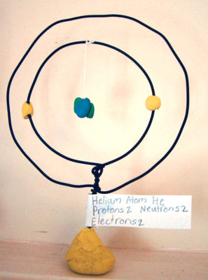 Helium sculpture