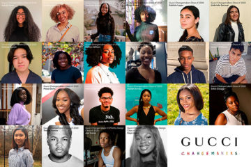 all scholarship winners of the Gucci Changemakers scholarships