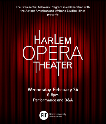 flyer for Harlem Opera Theatre event