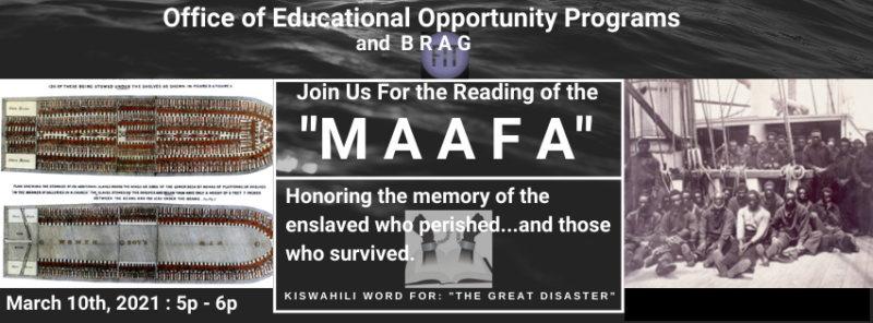 Maafa event flyer