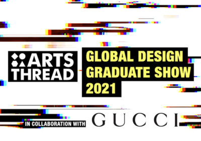 logo for ArtsThread Global Design Graduate Show 2021