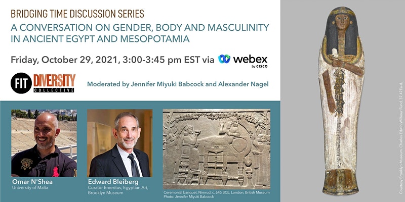 flyer for the Gender, Body and Masculinity in Ancient Egypt and Mesopotamia event