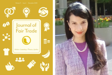 Shireen Musa and cover of Journal of Fair Trade