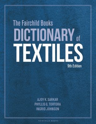 Cover of "Dictionary of Textiles"