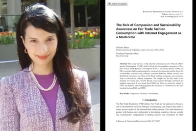 Shireen Musa and title page of article