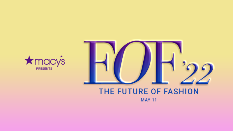 logo for the 2022 Future of Fashion runway show