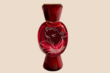 student designed animation on Bulgari perfume bottle