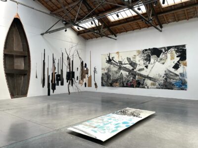 Installation view of Confluence.