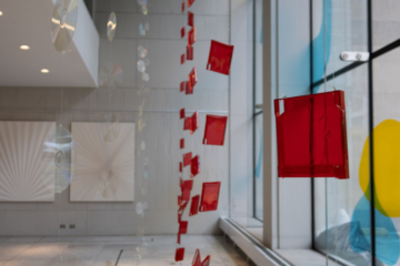 Installation view of PIcturing Light