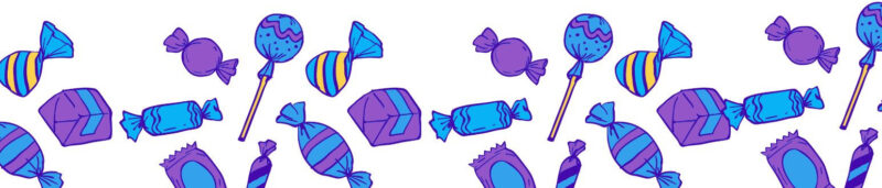 illustration of wrapped candy