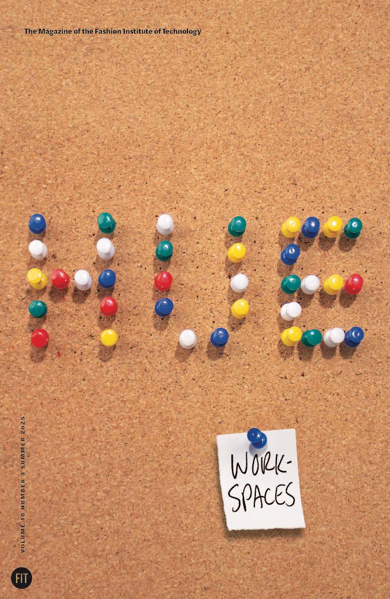 cover of Hue magazine summer 2025 issue showing a corkboard with Hue spelled with colored pushpins