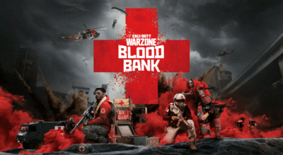 promotional digital artwork of warriors created for video game Call of Duty War Zone Blood Bank