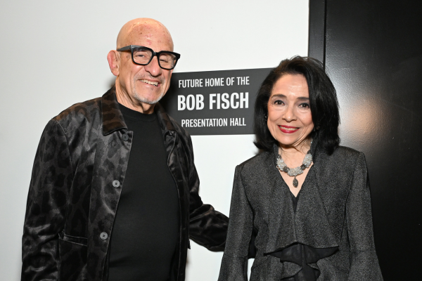 Bob Fisch and Dr. Joyce F. Brown