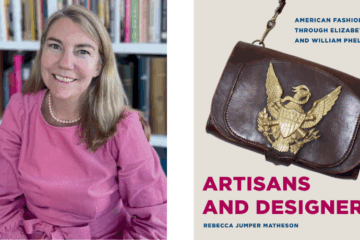 Rebecca Jumper Matheson and cover of the book Artisans and Designers