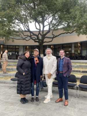 Elena Romero, Tetsuo Tamanaha, Michael Kaye, and Joshua Whitehead