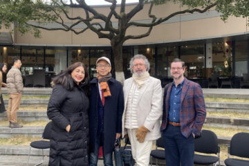 Elena Romero, Tetsuo Tamanaha, Michael Kaye, and Joshua Whitehead