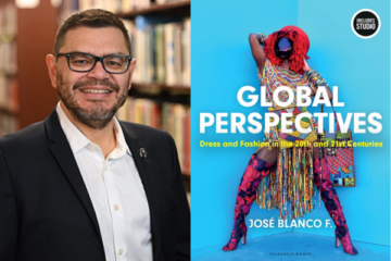 Jose Blanco headshot and cover of Global Perspectives book