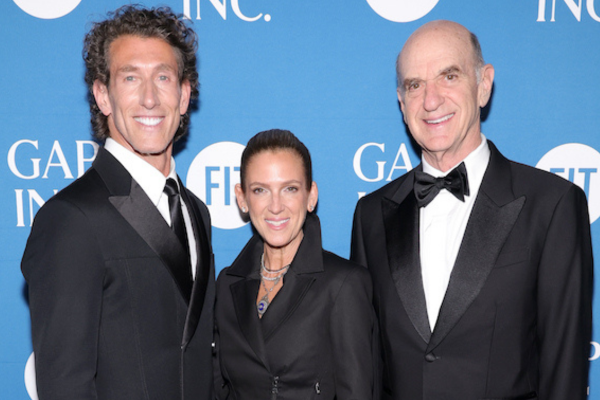 Richard Dickson, Dana Dickson, and Bob Fisher. Fisher is a former board chair of Gap and the son of Gap co-founder Doris Fisher, in whose name the The Doris Fisher Creators Program was founded. Photo by Michael Loccisano/Getty Images.