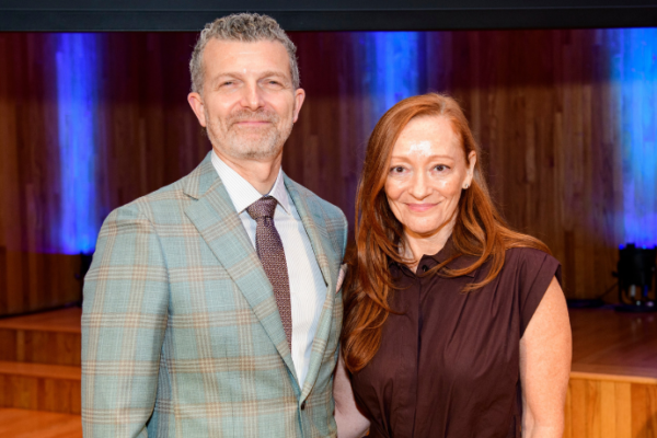 Jason Schupbach and Kim Fasting Berg
